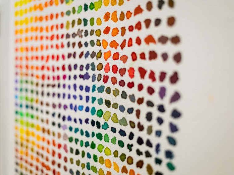 Student art work on Lappeenranta Campus