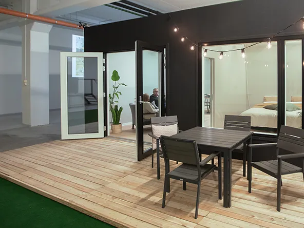 LABin Muotoiluinstituutin asumisen laboratorion testiasunto.