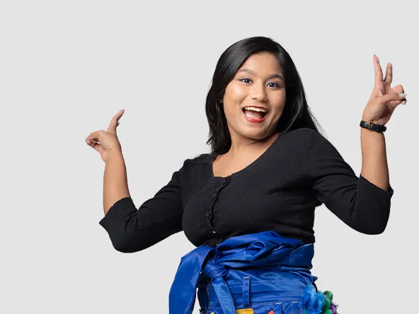 LAB-ammattikorkeakoulun opiskelija.