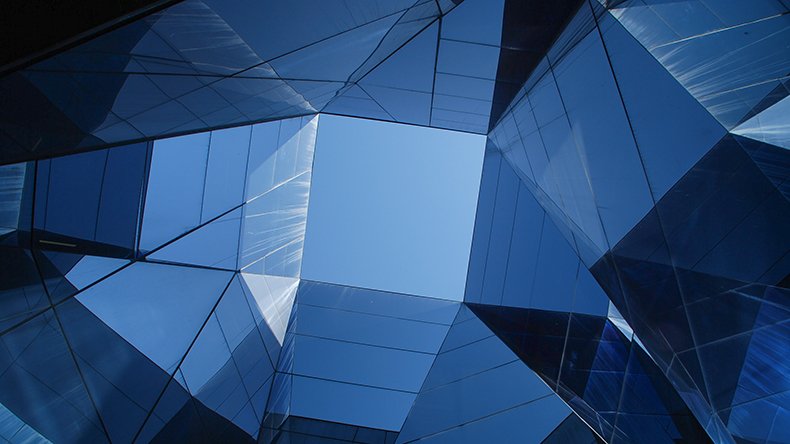 Blue windows
