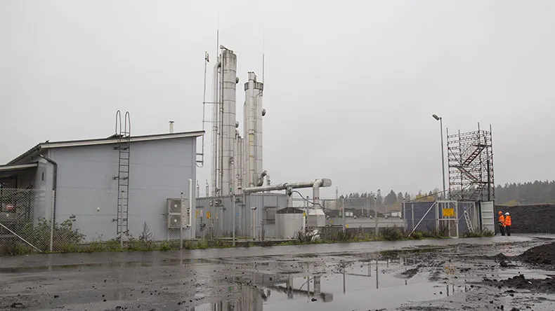 Kujalan jätekeskus Lahdessa