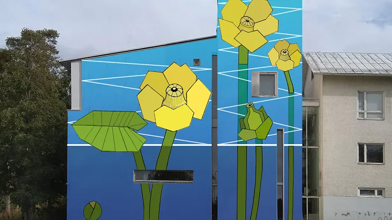 Havainnekuva Ulpukat-teoksesta. Kuvaaja: Hanna Kettunen