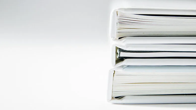 Detail books minimalism