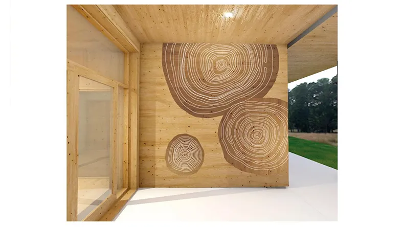 Vuosirenkaat-teossuunnitelman havainnekuva.