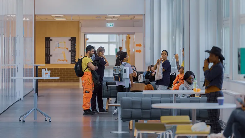 LAB Lahti campus students.