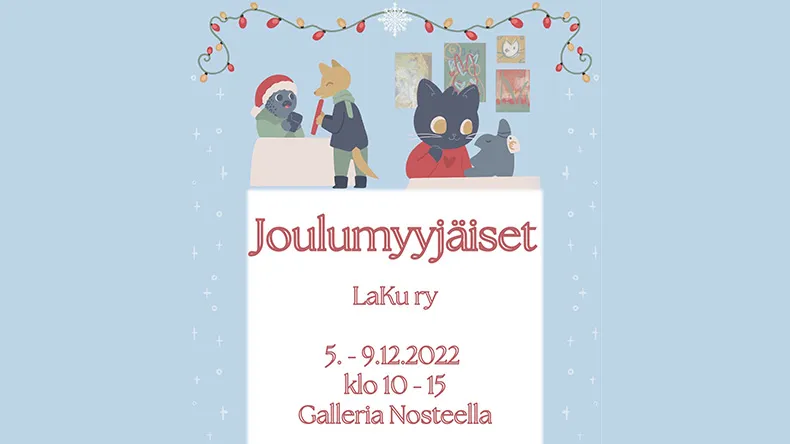 joulumyyjäisten kuvituskuva