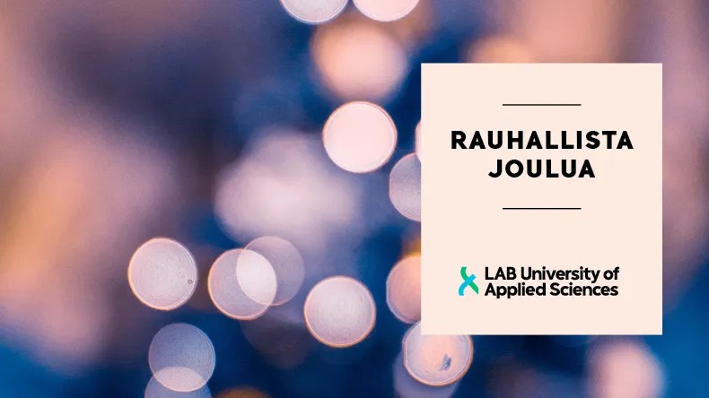 LABin joulukortti 2022.