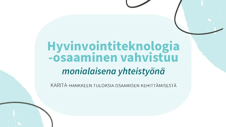 KARITA-artikkelikokoelman kansi, abstrakteja kuvioita