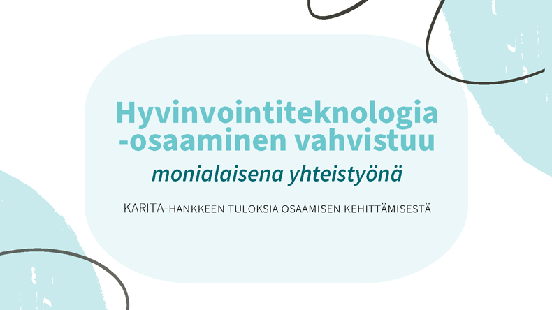 KARITA-artikkelikokoelman kansi, abstrakteja kuvioita