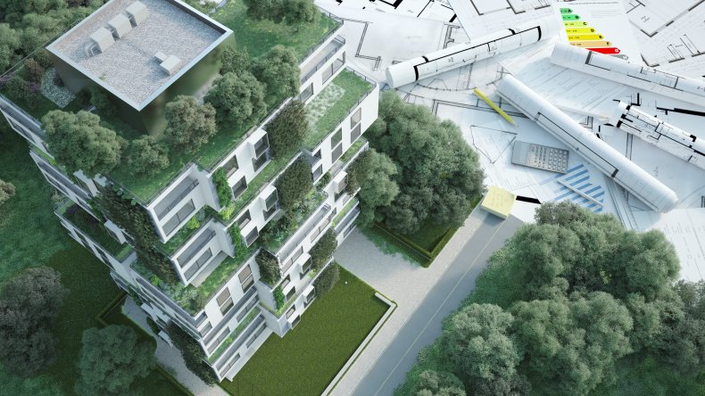 Vihreä infrastruktuuri_kerrostalo
