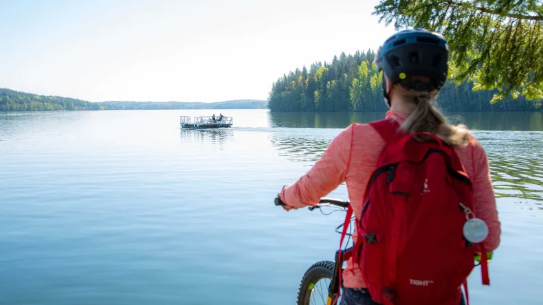 Pyöräily Camping Messilä