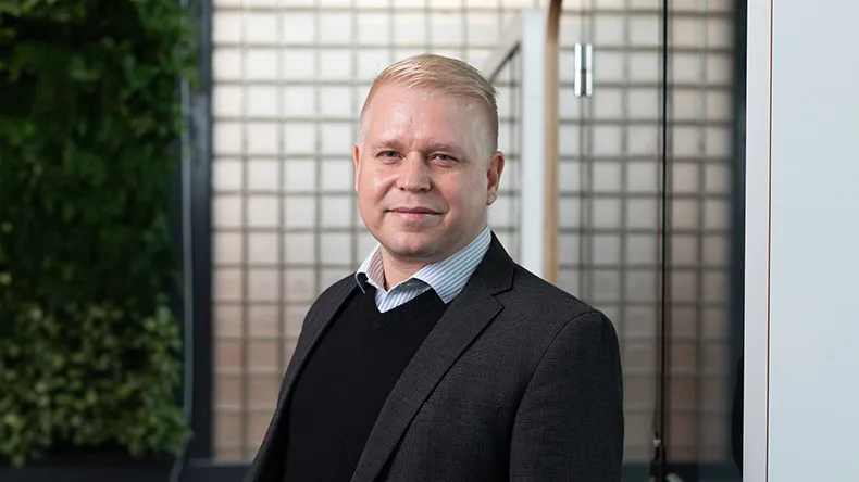 LABin tekoälyn johtava asiantuntija Patrik Koskinen.