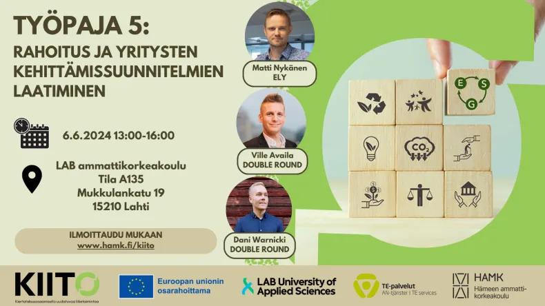 Kiito työpaja 5 esittely