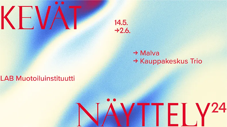 Muotsikan kevätnäyttelyn esite 2024.