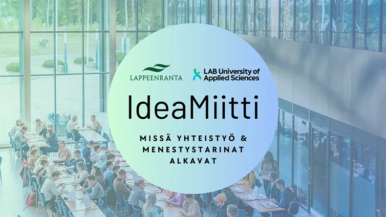 IdeaMiitti-tapahtuman mainos 2024.