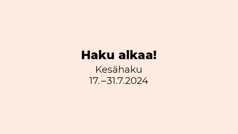 Kesähaun uutisen kuvituskuvassa tekstiä beessillä pohjalla