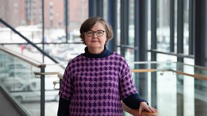 Aija Nurminen Lahden kampuksella