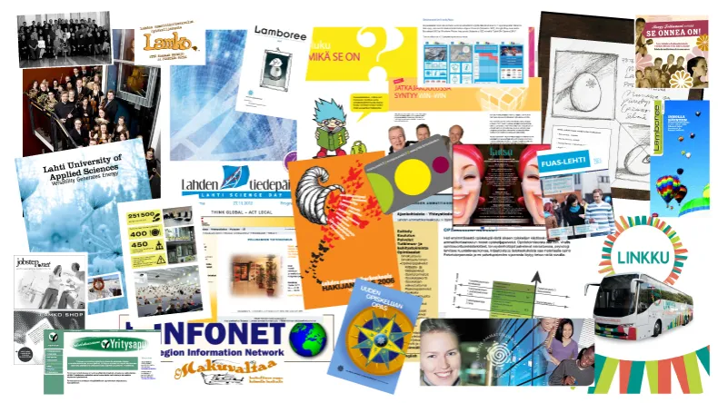 LAMKin historiikin kuvamateriaalia.