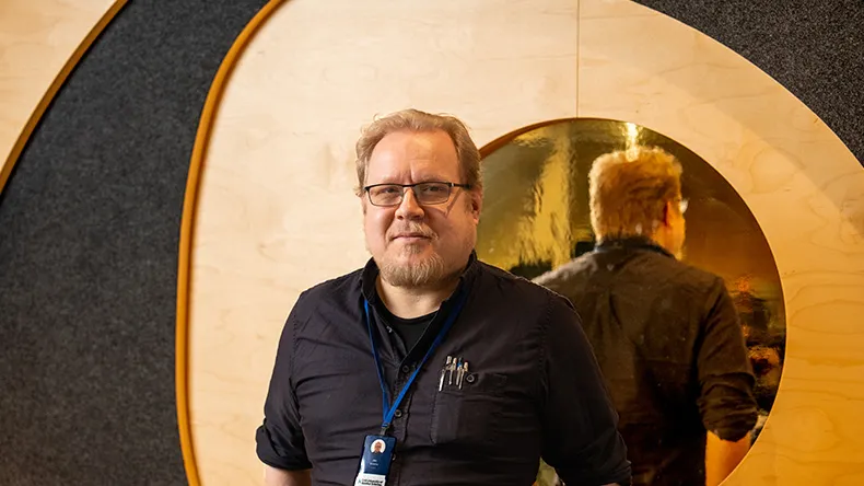 LABin tietojenkäsittelyn lehtori Aki Vainio