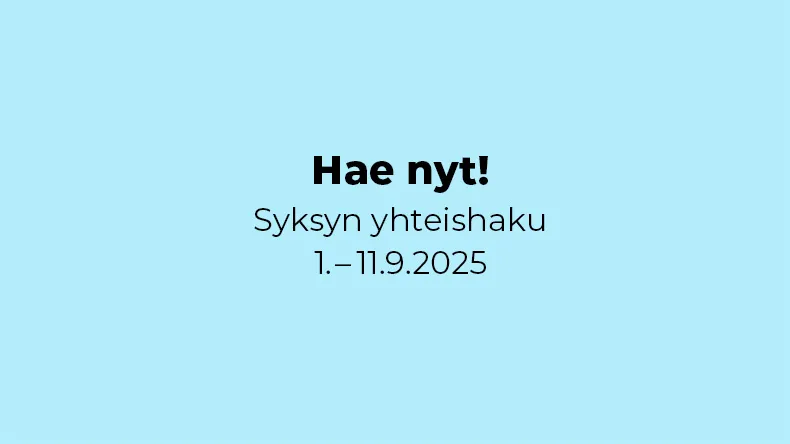 Syksyn 2025 yhteishaun kuvituskuva