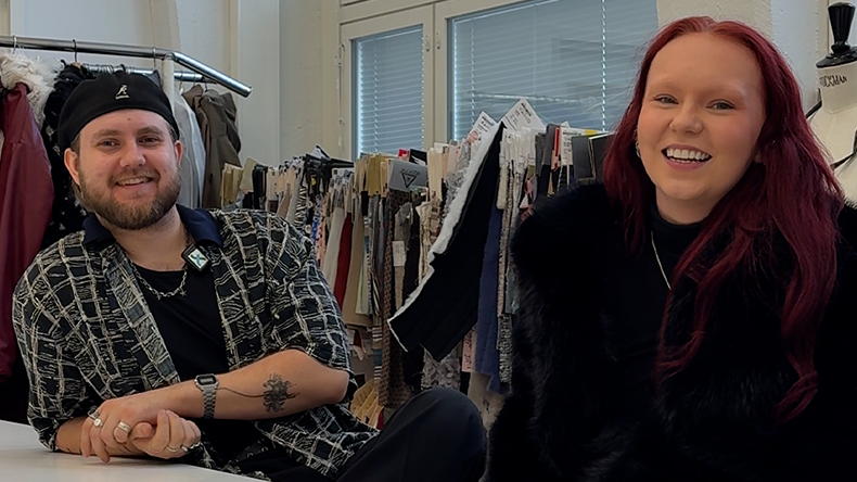 Puettavan muotoilun opiskelijat