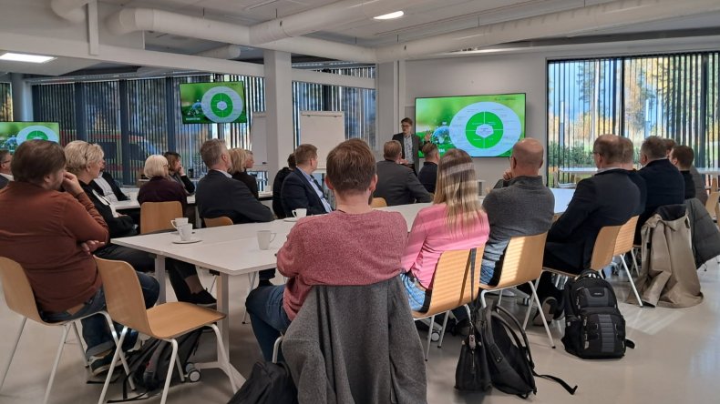 LAB Biofine -ekkosysteemin työpaja Lappeenrannassa lokakuussa 2025