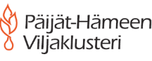 Kuvassa Päijät-Hämeen Viljaklusterin logo jossa viljan tähkä ja teksti