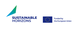 Logo and european union flag