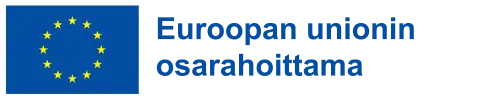 Euroopan unionin osarahoittama -logo