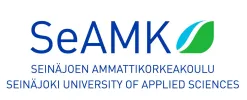 SeAMK kirjoitettu logo