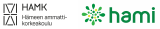 Hämeen ammattikorkeakoulun ja Hämeen ammatti-instituutin logot