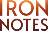 IronNotes-logo text