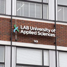 LAB Lahti Campus sign 